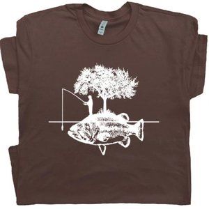 Fishing T Shirt Fisherman Shirts Cool Funny Fishing Graphic Tees